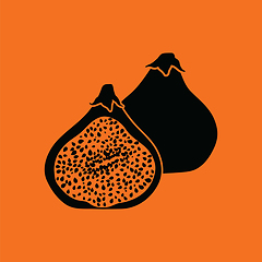 Image showing Fig fruit icon