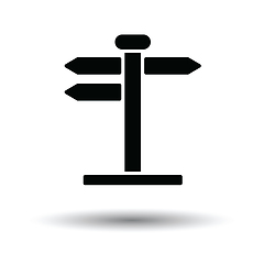 Image showing Pointer stand icon