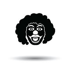 Image showing Party clown face icon