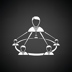 Image showing Business team icon