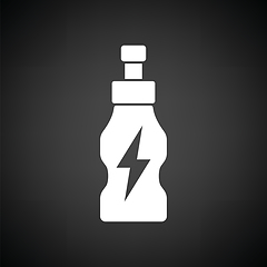 Image showing Energy drinks bottle icon