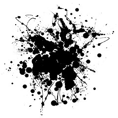 Image showing big blob splat