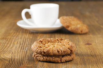 Image showing oatmeal cookies