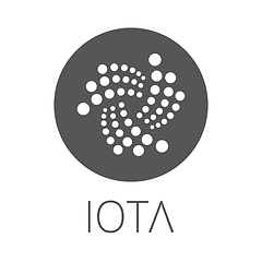 Image showing IOTA coin symbol logo.