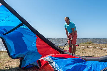 Image showing Kite Surfer