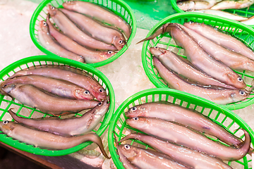 Image showing Fresh fish in basket