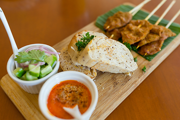 Image showing Vegan thai cuisine