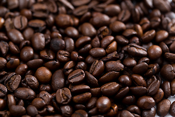 Image showing Brown coffee bean