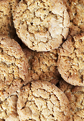 Image showing round classic cookies