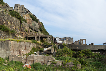 Image showing Abandoned Gunkanjima island