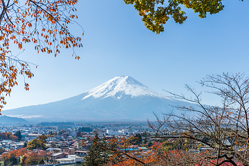 Image showing Mountain Fuji in Japan