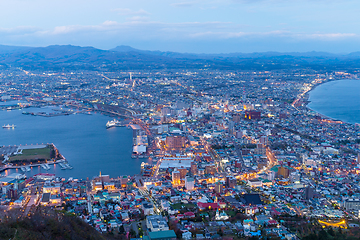 Image showing Hakodate city