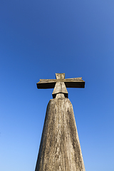 Image showing Wooden cross