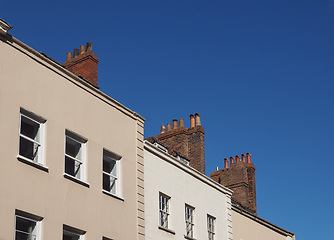 Image showing Traditional british homes