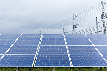 Image showing Solar energy power station