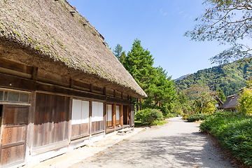 Image showing Traditional Shirakawago village 
