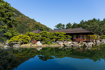 Image showing Ritsurin Garden in Japan