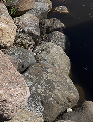 Image showing large granite stones