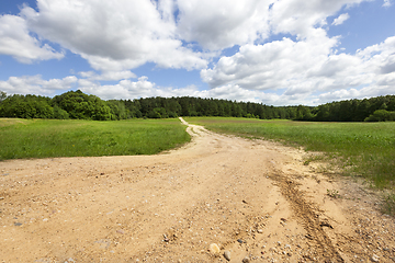 Image showing Sandy country