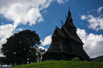 Image showing Hopperstad Stave Church, Sogn og Fjordane, Norway