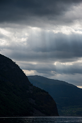 Image showing Naeroyfjord, Sogn og Fjordane, Norway