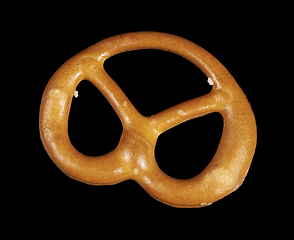 Image showing small lye pretzel