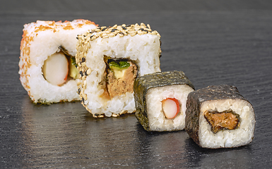 Image showing sushi dish variation