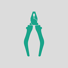 Image showing Pliers tool icon