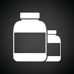 Image showing Pills container icon