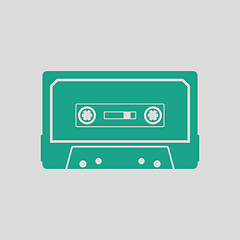 Image showing Audio cassette  icon