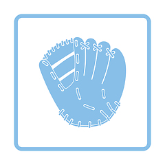 Image showing Baseball glove icon