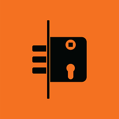 Image showing Door lock icon