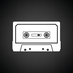 Image showing Audio cassette  icon