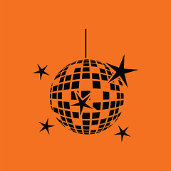 Image showing Night clubs disco sphere icon