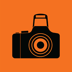 Image showing Icon of photo camera