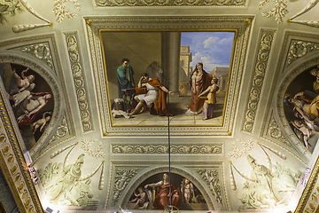 Image showing interiors of Palazzo Pitti, Florence, Italy