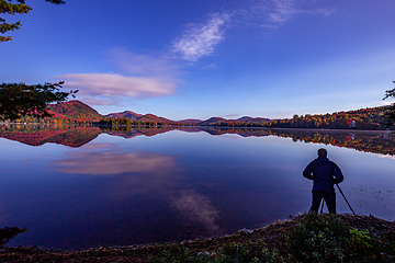 Image showing Lac-Superieur, Mont-tremblant, Quebec, Canada