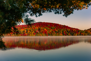 Image showing Lac-Superieur, Mont-tremblant, Quebec, Canada