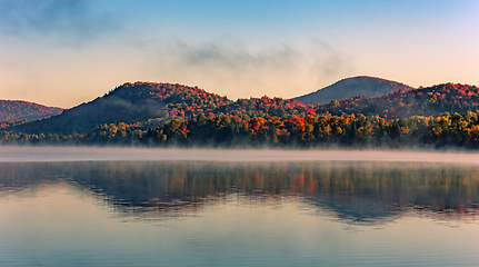 Image showing Lac-Superieur, Mont-tremblant, Quebec, Canada