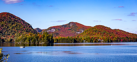 Image showing Lac-Superieur, Mont-tremblant, Quebec, Canada