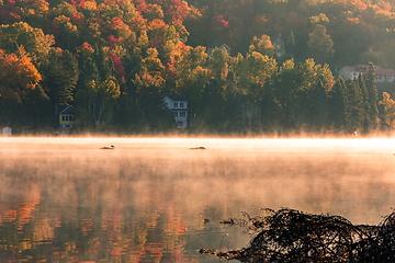 Image showing Lac-Superieur, Mont-tremblant, Quebec, Canada