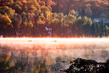 Image showing Lac-Superieur, Mont-tremblant, Quebec, Canada