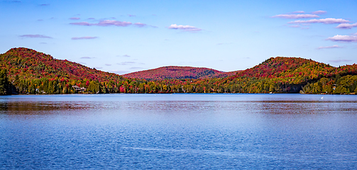 Image showing Lac-Superieur, Mont-tremblant, Quebec, Canada