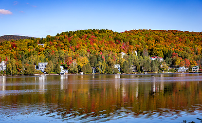 Image showing Lac-Superieur, Mont-tremblant, Quebec, Canada