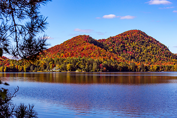 Image showing Lac-Superieur, Mont-tremblant, Quebec, Canada