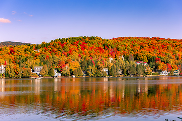 Image showing Lac-Superieur, Mont-tremblant, Quebec, Canada