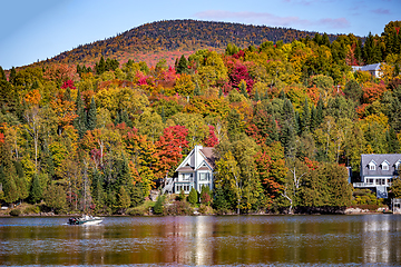 Image showing Lac-Superieur, Mont-tremblant, Quebec, Canada