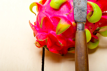 Image showing fresh dragon fruit