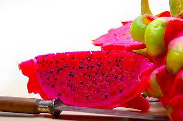 Image showing fresh dragon fruit