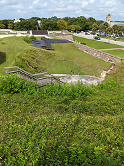 Image showing Scenes at Fort Moultrie on Sullivan's island Charleston, South C